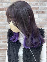 ニューヨークニューヨーク 姫路広畑店(NYNY) パープルとハイライトとグラデーション。