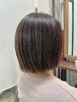 ルーファス 恵比寿 渋谷(Ruufus)&nbsp;40代50代大人ボブ/恵比寿渋谷/白髪ぼかしハイライト2603