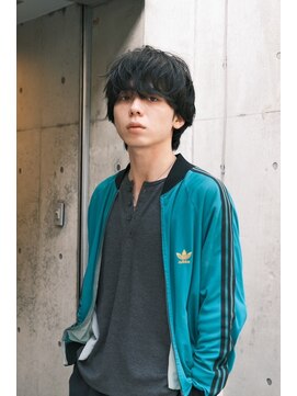 ブークル(boucle) 重ためショート　ウザバング　ミディアムショート