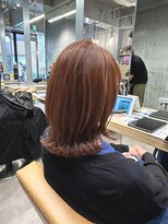 クラム(clam.)&nbsp;暖色カラー＋レイヤーカット