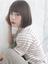 ルティア(Lutia)&nbsp;ワンレン 大人ボブ 似合わせカット！