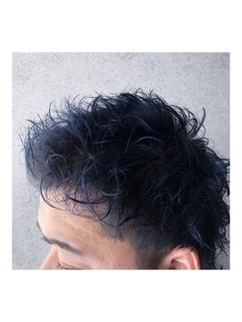 ヘアサロンエムフィス 池袋東口(HAIR SALON M Fe's) 外ハネボブ/アッシュブラウン/ネオウルフ/デザインカラー