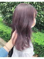シャチュー(SHACHU) 〈ワンブリーチで叶う透明感ヘア〉Purple Brown by Junko