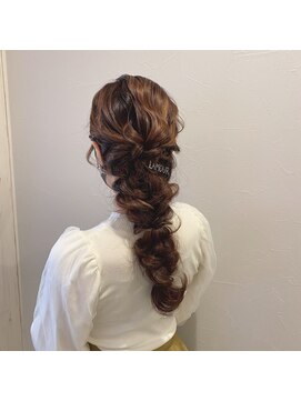 ヘアセット アリエス 新宿駅前店(aries) お洒落編み下ろし