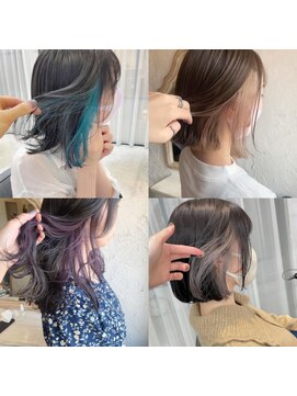 バレッタ (Barrette) ☆インナーカラー、イヤリングカラー、ピアスカラー☆