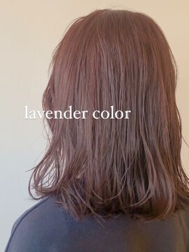 ミーリス(milis by IZA) ラベンダー×ロングボブ