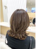 ウルフレイヤー.レイヤースタイル.ミディアムウルフ