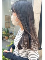 デイジー(Daisy) 天神/福岡/インナーカラー/ブルーブラック/職場OK/オージュア