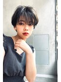 【kate 大宮】アンニュイハンサムショートxアンティークブラウン