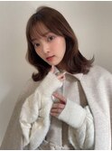 外ハネミディ