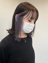 ツキ 横浜店(tuki)&nbsp;インナーカラーケアブリーチイヤリングカラーハイライトレイヤー