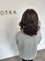 コトカ 千葉(KOTKA)&nbsp;暗めカラー/グランマッシュ/デザインカラー/髪質改善/オージュア