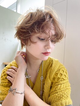 アルバム 池袋(ALBUM) エアリーショート_ショコラアッシュヘルシースタイル_89090