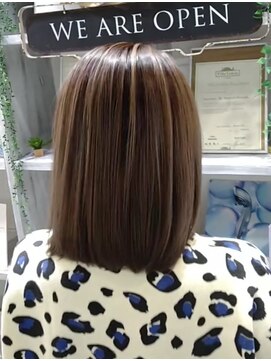 ロメリ(Romeri) ☆脱白髪染めハイライトカラー☆/20代/30代/40代/50代