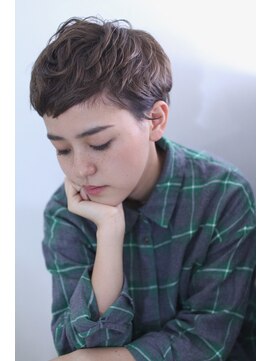 ソイリウム 下北沢(soi rium) 外国人風×ペリーショート×クセ感【soi下北沢】