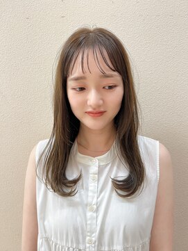 シャンプーボーイ 透明感オリーブカラー