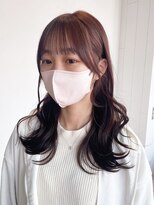 アイティーバイアルバム 松戸店(IT by ALBUM)&nbsp;ナチュラルロング_マチルダボブピンクベージュ_ba461032