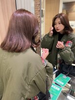アッシュ 高円寺店(Ash) １２トーンベージュ×韓国風カット
