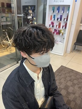 ディオ 町田店(DIO) シースルーマッシュ×シャドウパーマ【韓流ヘア/ダウンパーマ】