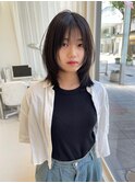 ヘルシースタイルミディアムレイヤーカット小顔ヘア髪質改善