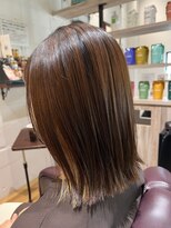 チアー ヘアリラクゼーション(cheer HAIRRELAXATION)&nbsp;クセ緩和ストレートで楽ちんぱつっとボブ