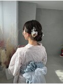 浴衣ヘア
