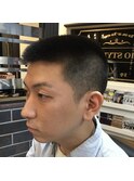 男らしさを引き出すスポーツ刈【メンズカット】