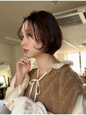 スタイリング簡単ショートボブ