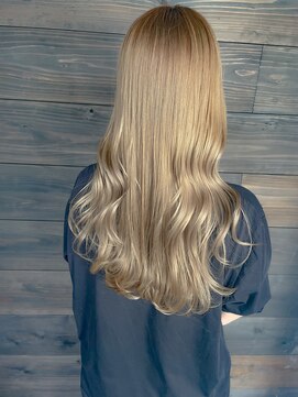 ロウ トウキョウ 八王子店(RAW TOKYO) 【ブリーチ２回で作るハイトーンカラー】