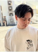 #ベリーショート#ダークアッシュ#ニュアンスパーマ#韓国マッシュ