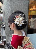 @fuchi_kuchi.okada［豊中,成人式ヘアアレンジ/着付けメイク］