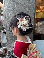 フーチー クーチー アマティー 豊中店(FUCHI KUCHI amati)&nbsp;@fuchi_kuchi.okada［豊中,成人式ヘアアレンジ/着付けメイク］