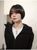 【ショートヘア/阿部達哉】ショートボブ/マッシュショート