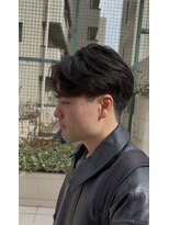 スタイル 成城学園前(STYLE) センターパート×毛流れパーマ