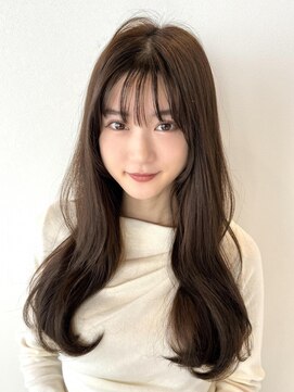 アグ ヘアー カダム 鹿沼店(Agu hair cadam) 《Agu hair》メルティカラー2wayバング×numberA.ヘアバター