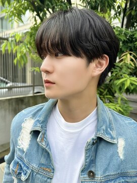 リークフー(Ree cu fuu) シースルーマッシュ韓国マッシュダウンパーマカルマパーマ