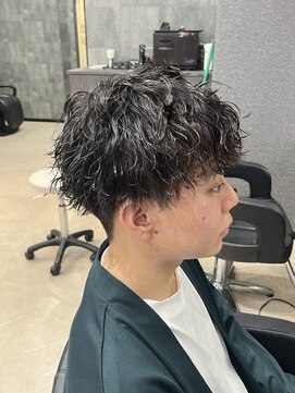 ヘアーサロンリボーンフォーメンズ 王子(Hair salon Reborn for men‘s) 波パーマ