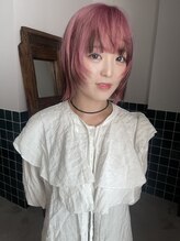 シキ(SHIKI) ラベンダーピンク×レイヤーカット