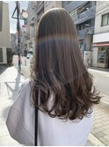 ブリーチなしダブルカラーで作る【明るめオリーブベージュ】