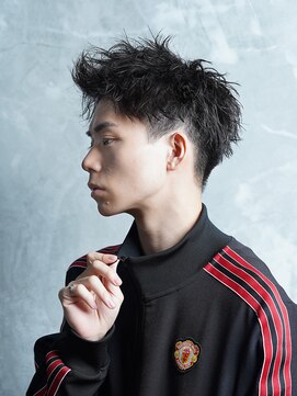 アルファ 新宿(alpha) 【alpha 新宿】刈り上げ×スパイキーショート