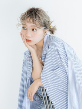 ソース 塚口(SOURCE) ダブルカラー♪艶ハイトーンブロンド