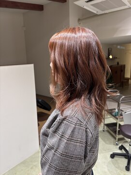 デン(den) ほんのりラベンダーピンクのぼかしカラー