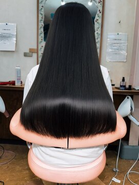 グランアージュ 池袋東口店(grandage) 【髪質改善縮毛矯正】艶と上質なまとまりの髪美人ストレート