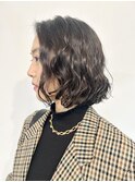 ボブパーマ/外国人風パーマ/ウェーブパーマ