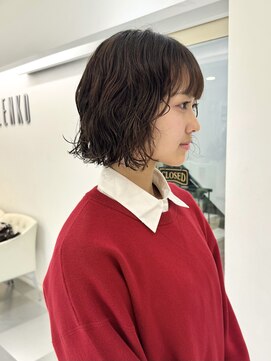 ゼンコー オモテサンドウ(ZENKO Omotesando) レイヤーボブゆるふわパーマボブパーマコールドパーマショート