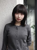 ネロ ヘアサロン 渋谷(NERO HAIR SALON)&nbsp;ミディアムレイヤー/顔周りレイヤー/くびれミディ/前髪