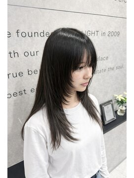 アーサス バイ ヘッドライト 長岡店(ursus by HEADLIGHT) 韓国風レイヤーイメチェン美髪韓国風巻ワンカールレイヤーくすみ