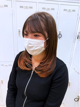 アッシュ 町田駅前通り店(Ash) エンドカラー×レイヤーカット