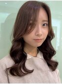 韓国風パーマコテ巻き風パーマロングパーマデジタルパーマ韓国風