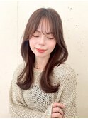 ◎大人ガーリー似合わせカットミディアムレイヤーカット小顔
